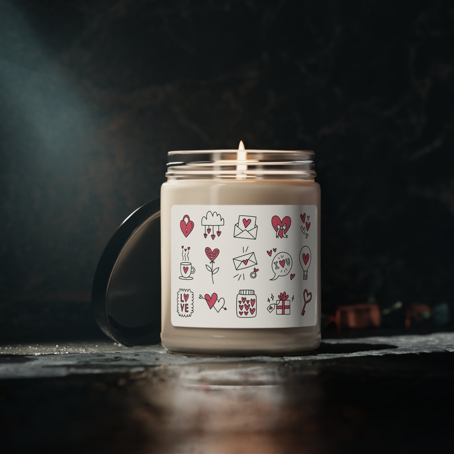 Love Icons  Scented Soy Candle, 9oz