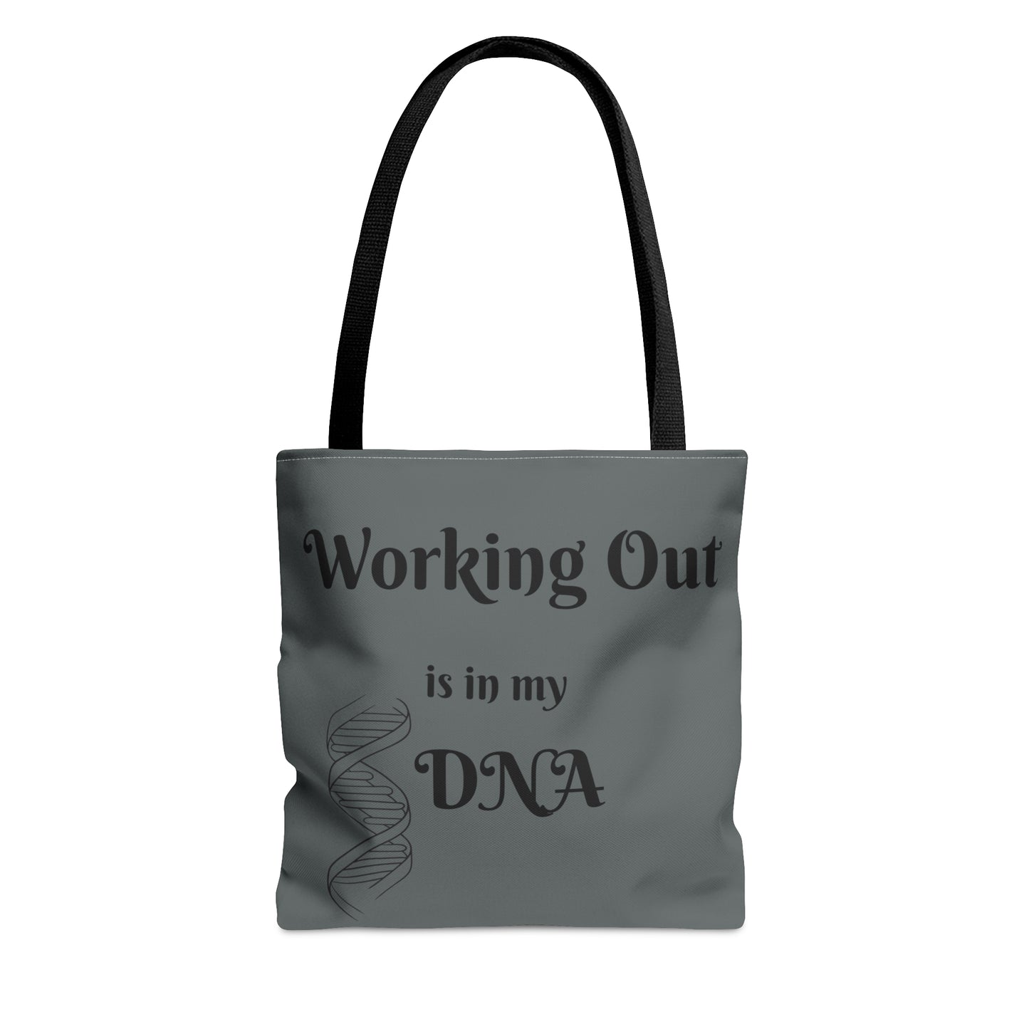 Working Out is in My DNA  Tote