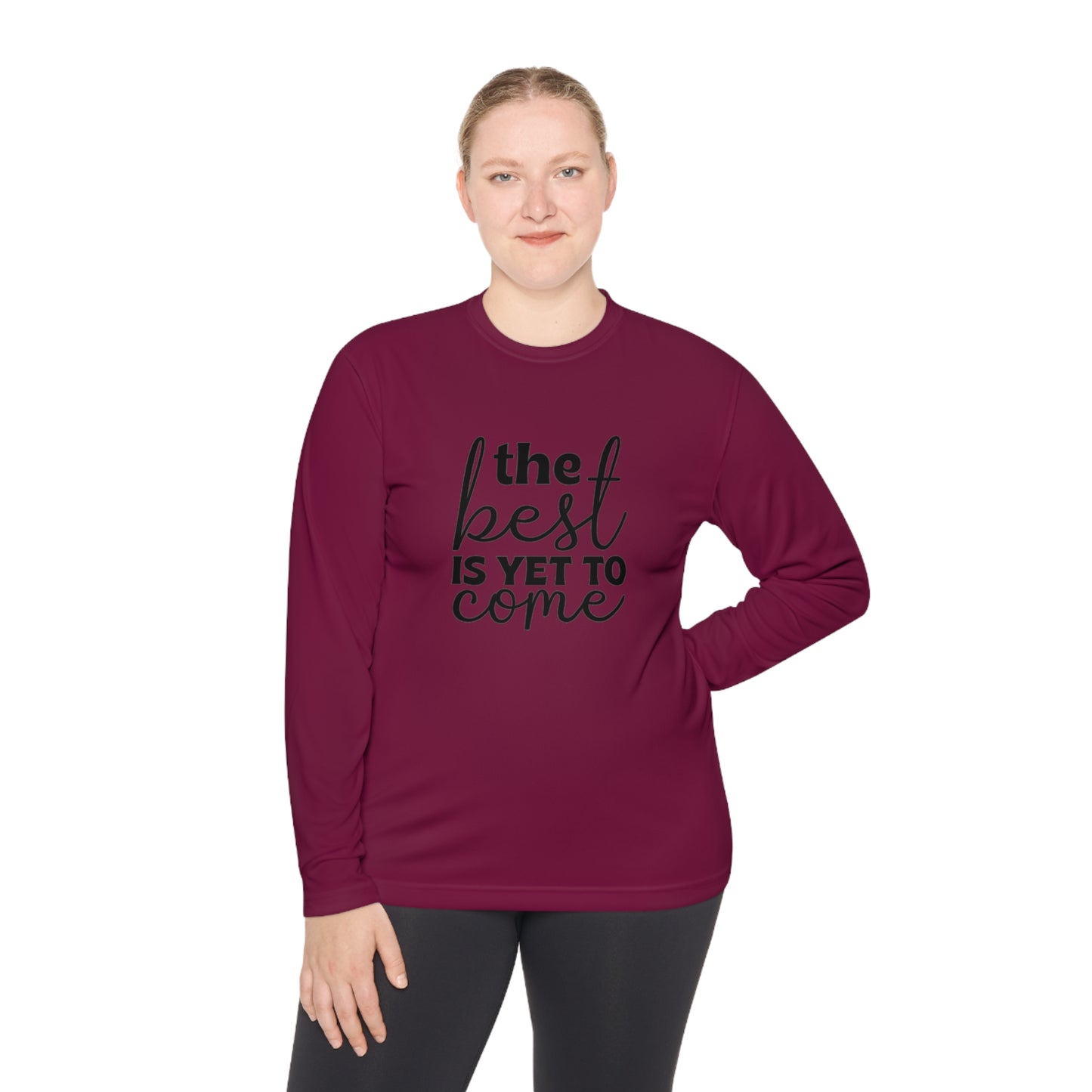 Motivational Lightweight Long Sleeve Tee