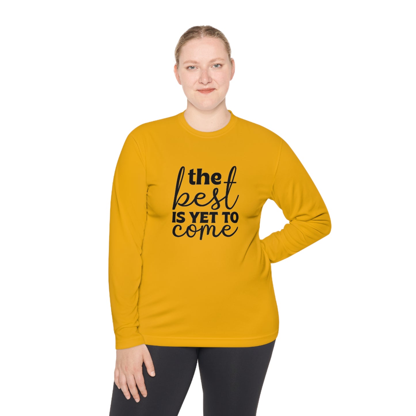 Motivational Lightweight Long Sleeve Tee