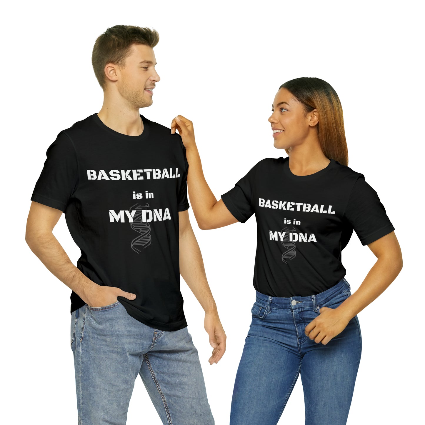 Basketball is in My DNA  Classic  Unisex Jersey Short Sleeve Tee