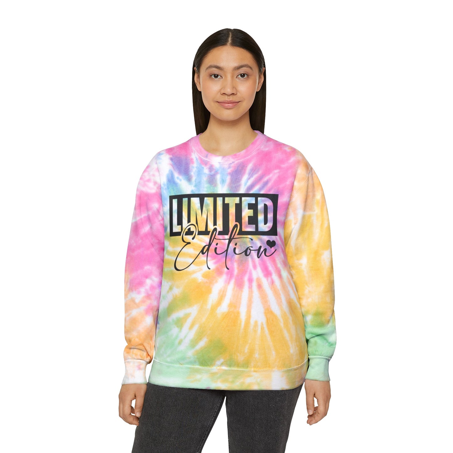 "Limited Edition" Unisex Tie-Dye Sweatshirt