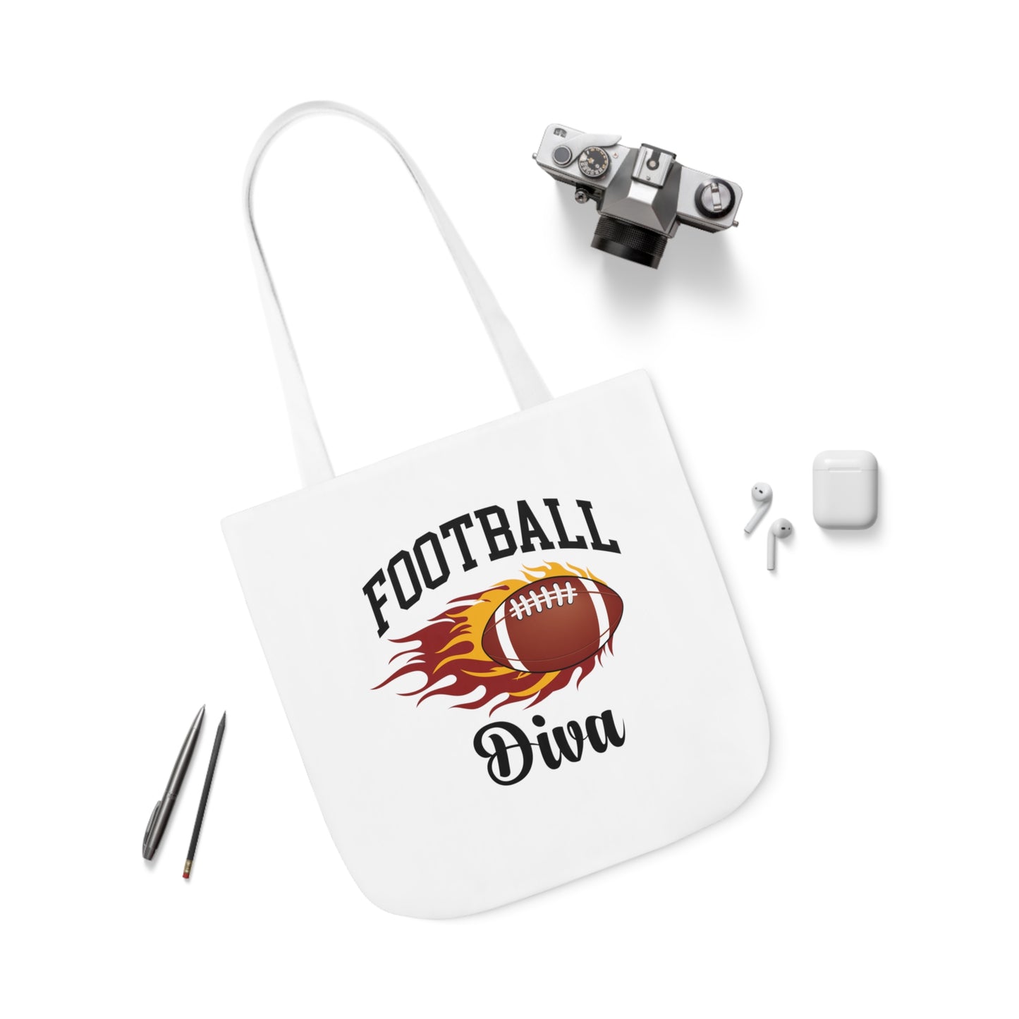 Football Diva  Tote Bag