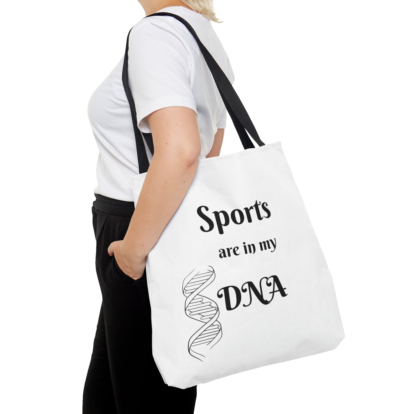 Sports are in My DNA  Tote