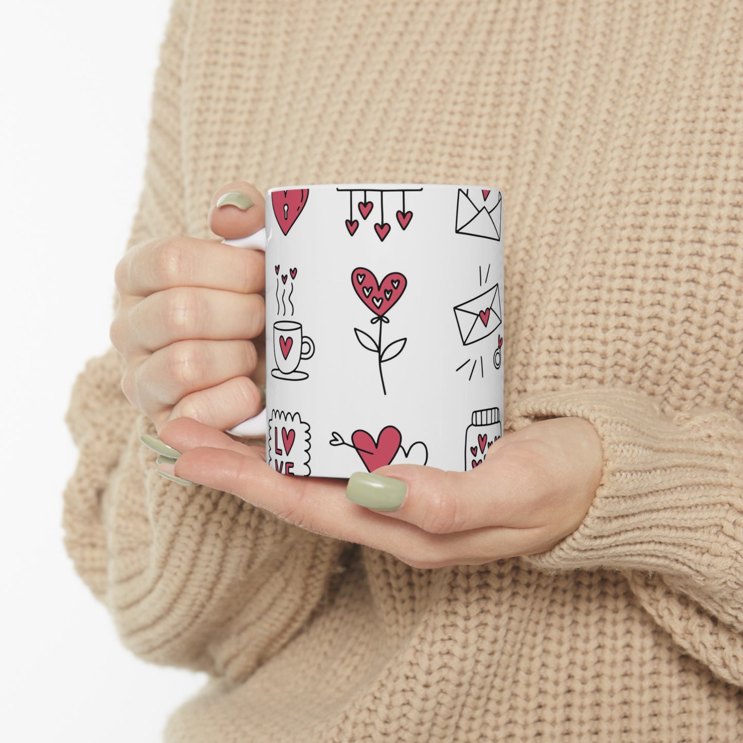 Love Icons  Ceramic Mug 11oz