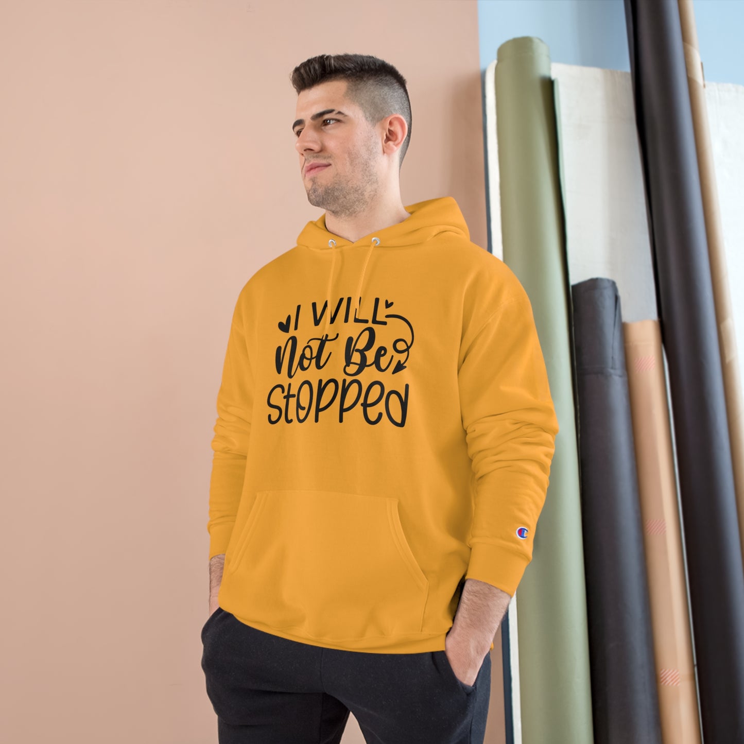 Empowering Champion Hoodie - I Will Not Be Stopped