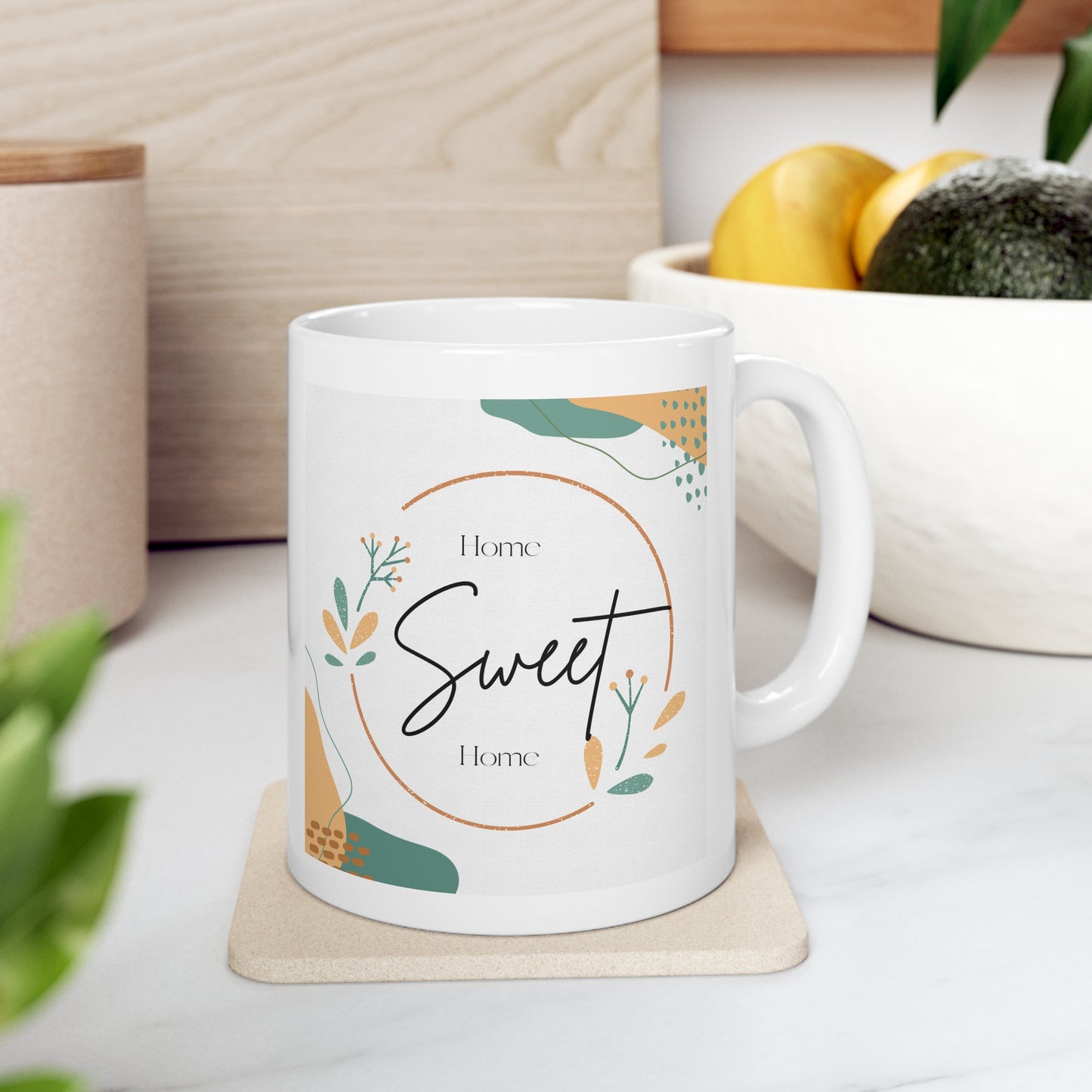 Sunshine Home Sweet Home Ceramic Mug 11oz