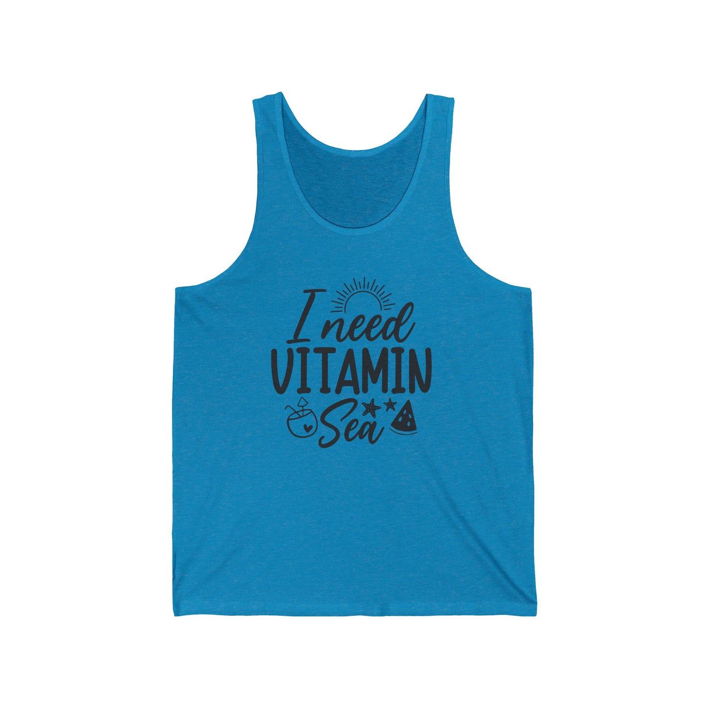 I Need Vitamin Sea Unisex Tank top