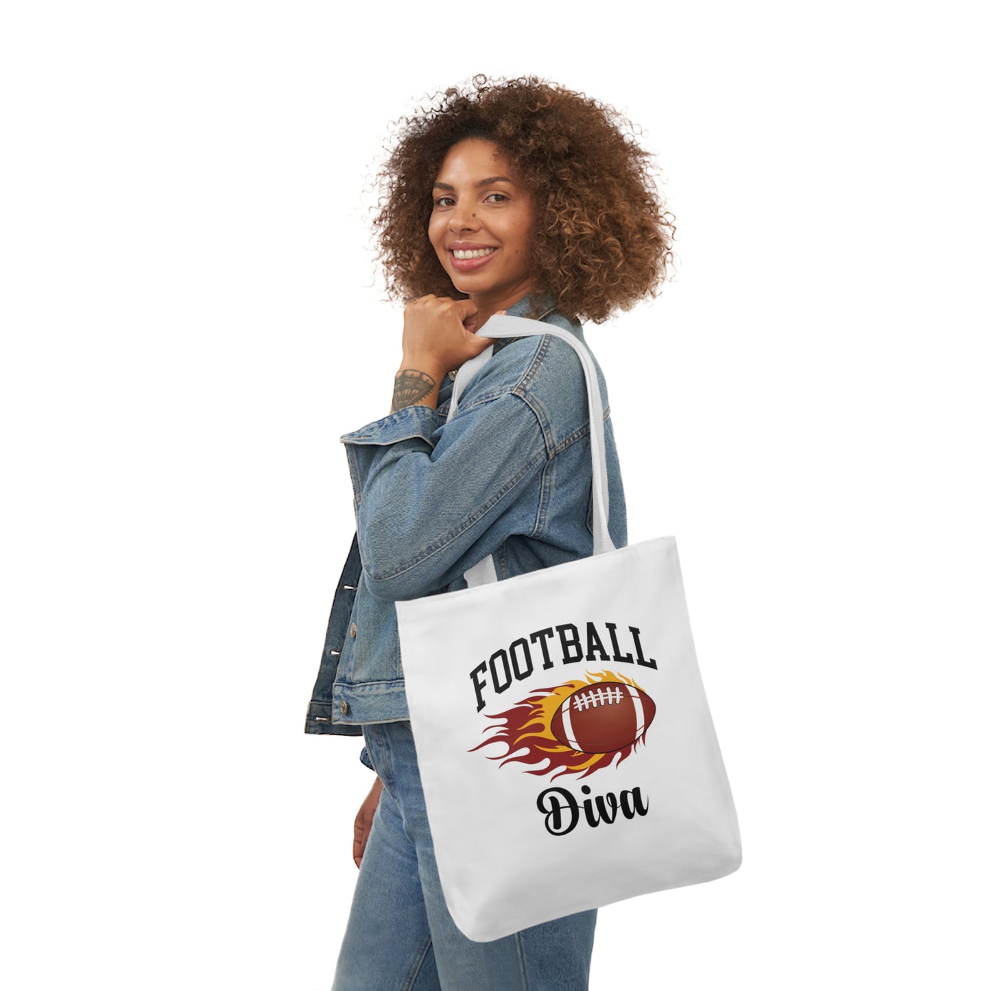 Football Diva  Tote Bag