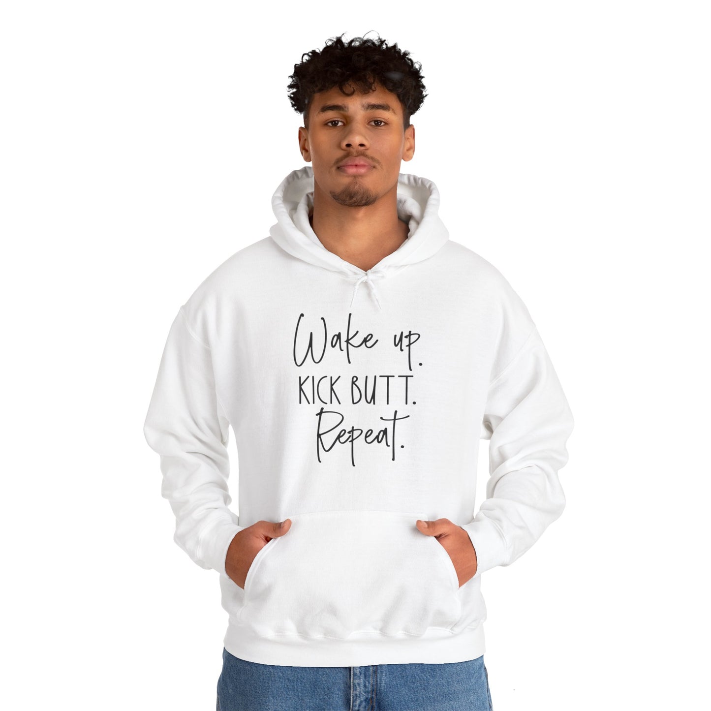 "Wake Up" Unisex Heavy Blend™ Hooded Sweatshirt