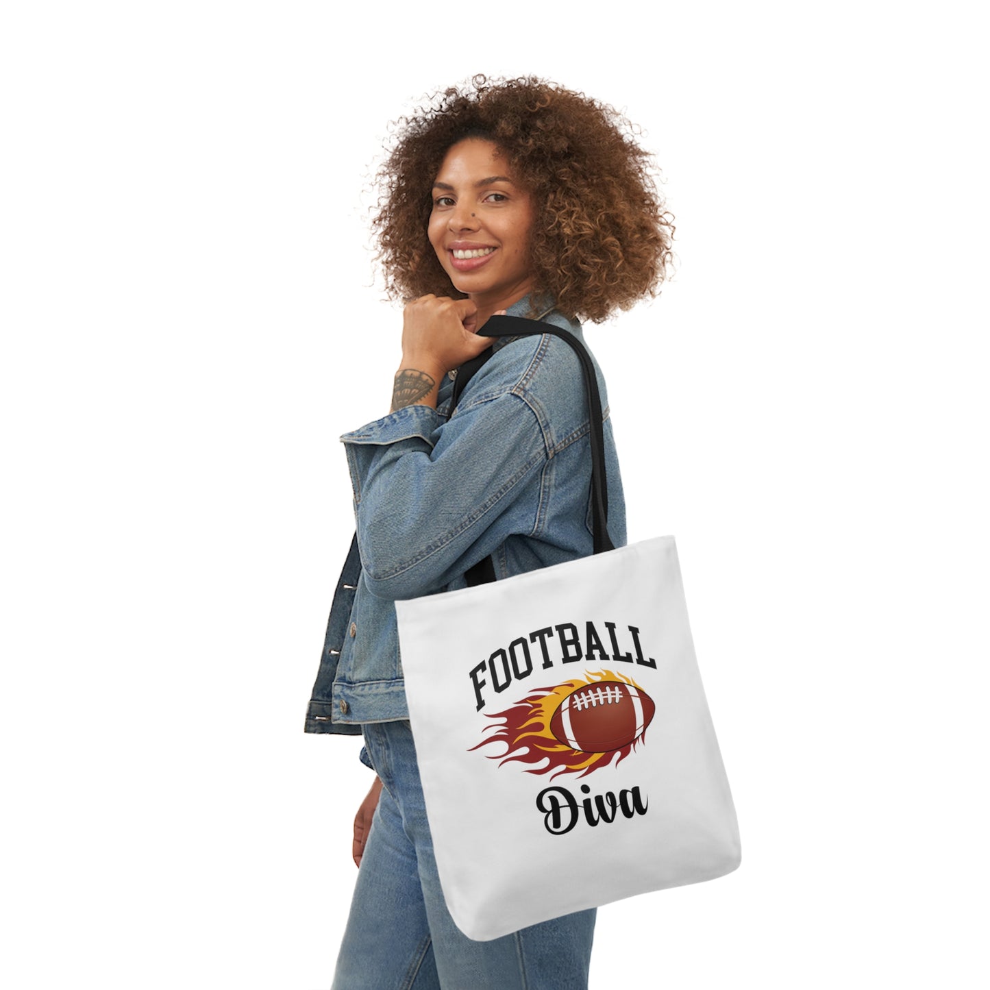 Football Diva  Tote Bag