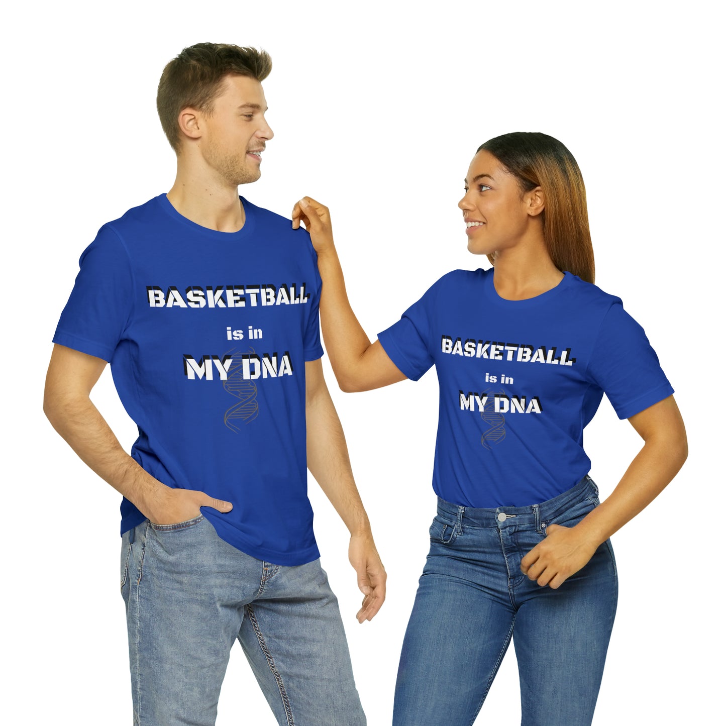 Basketball is in My DNA  Classic  Unisex Jersey Short Sleeve Tee