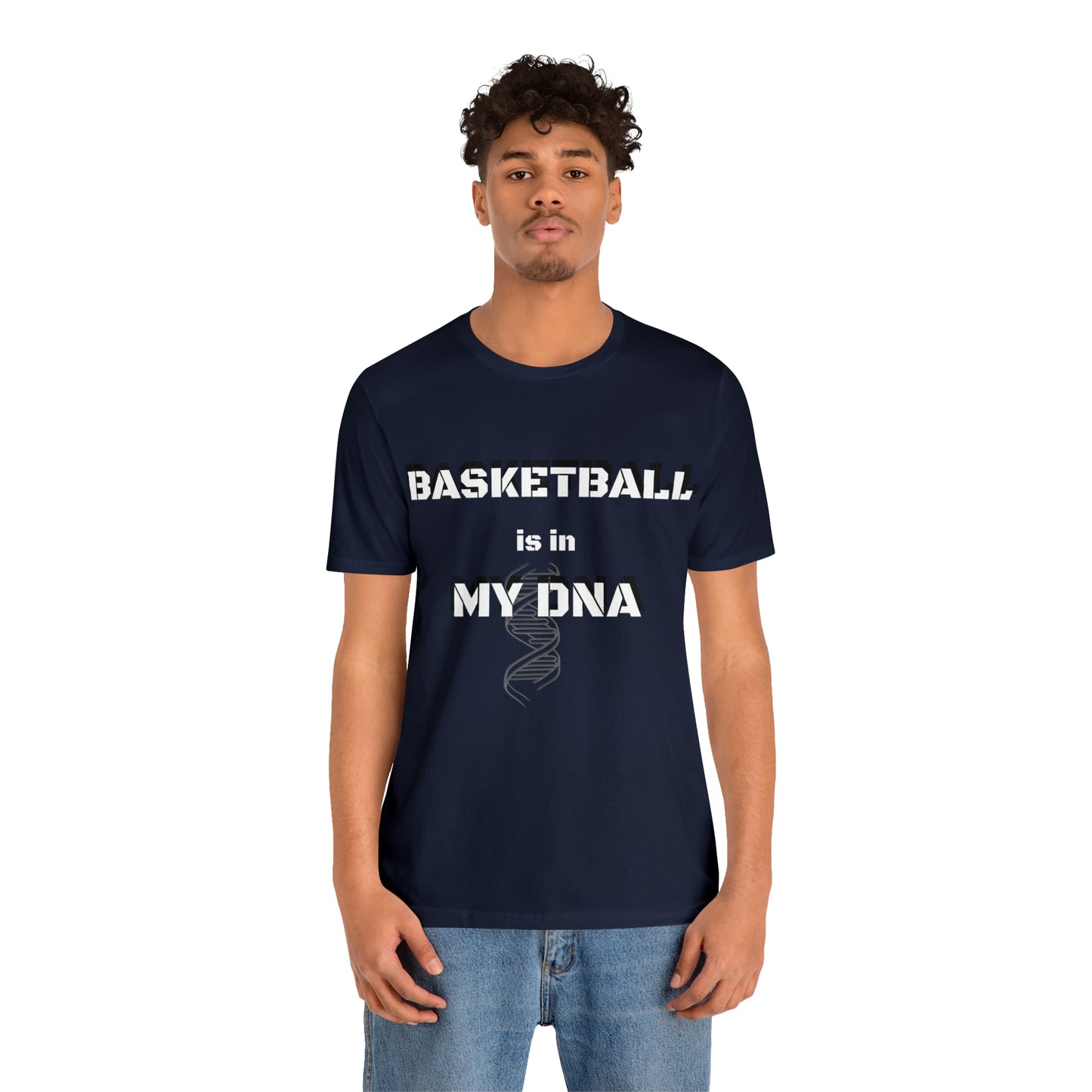 Basketball is in My DNA  Classic  Unisex Jersey Short Sleeve Tee