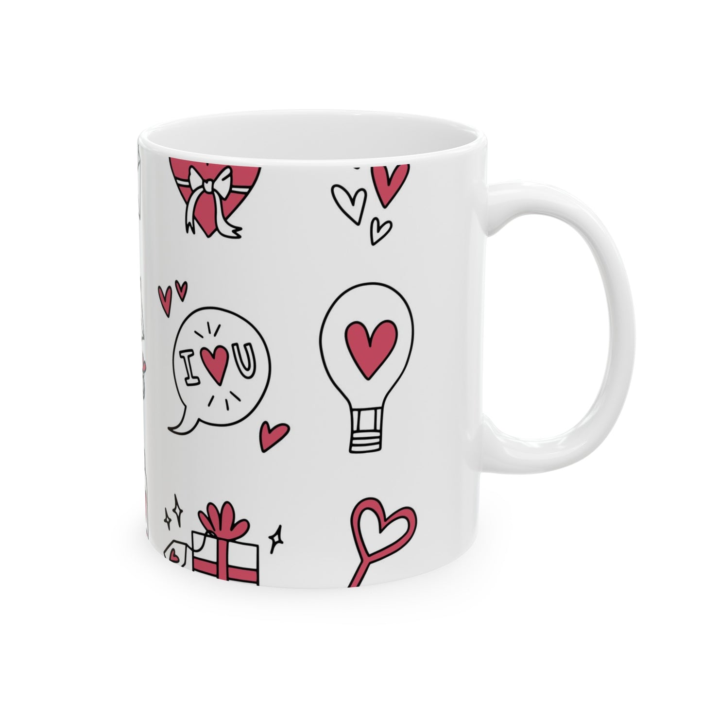 Love Icons  Ceramic Mug 11oz