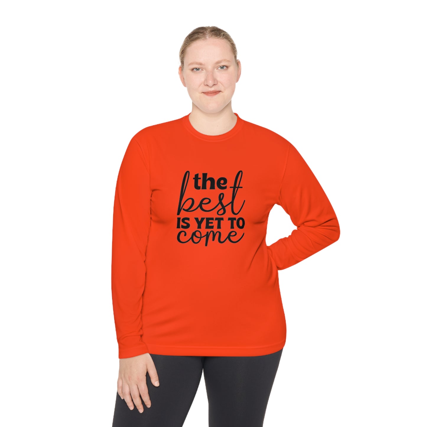 Motivational Lightweight Long Sleeve Tee