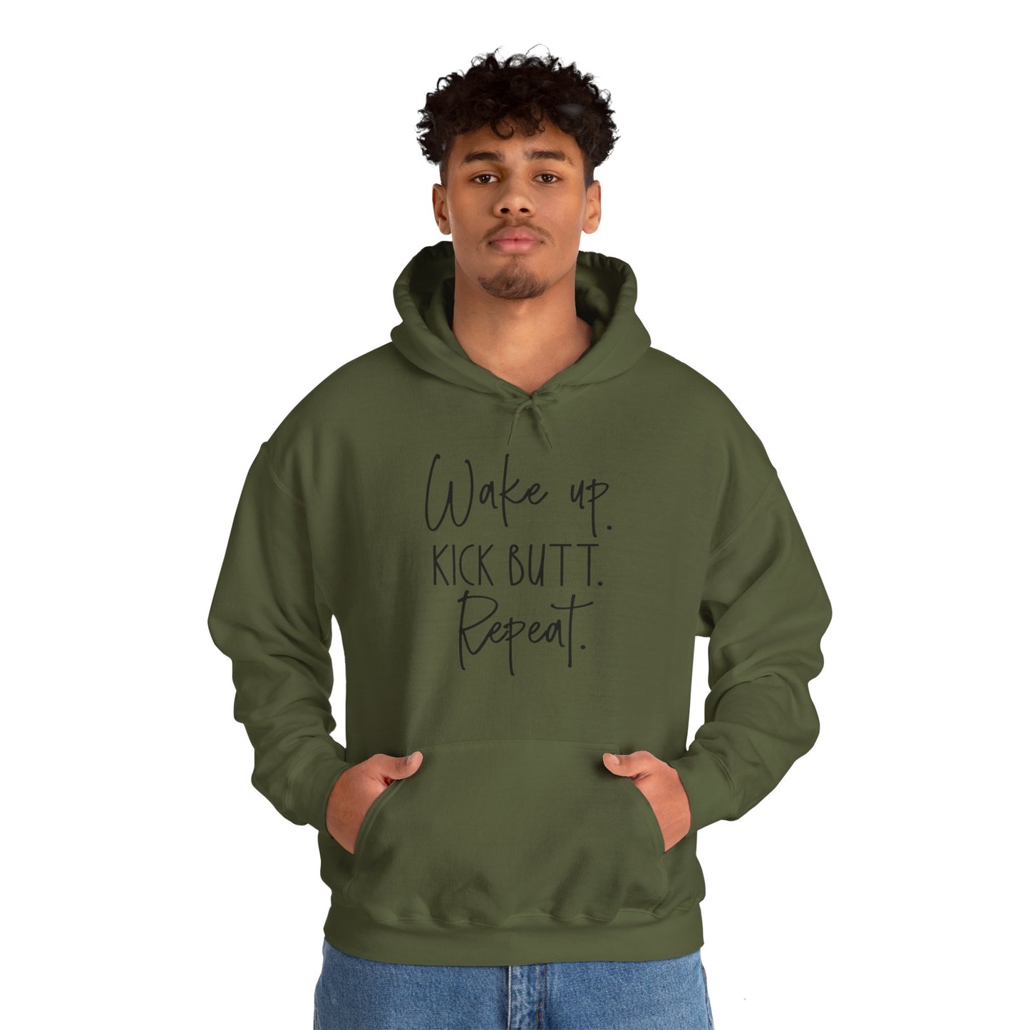 "Wake Up" Unisex Heavy Blend™ Hooded Sweatshirt