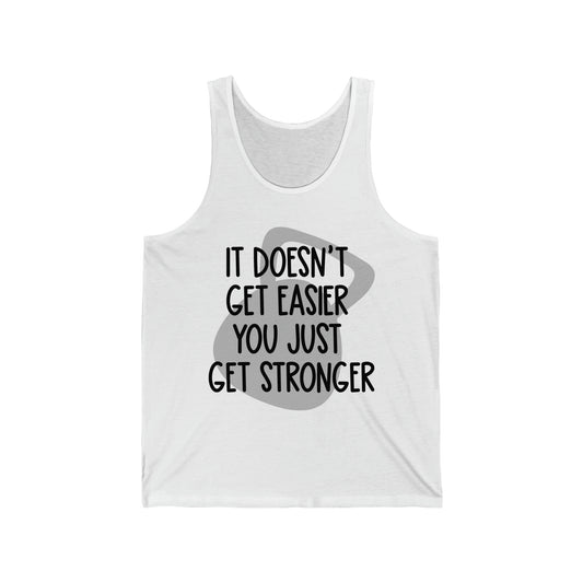 Motivational Unisex Jersey Tank