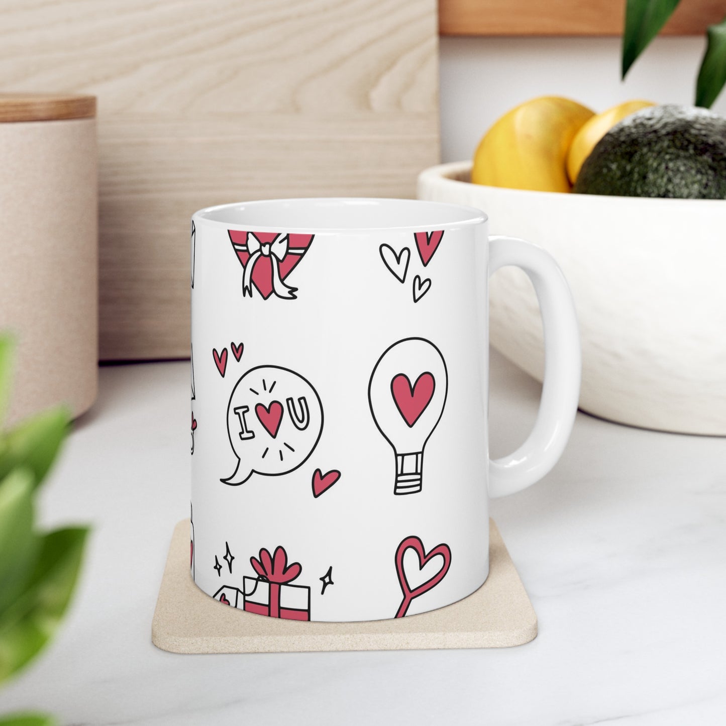 Love Icons  Ceramic Mug 11oz