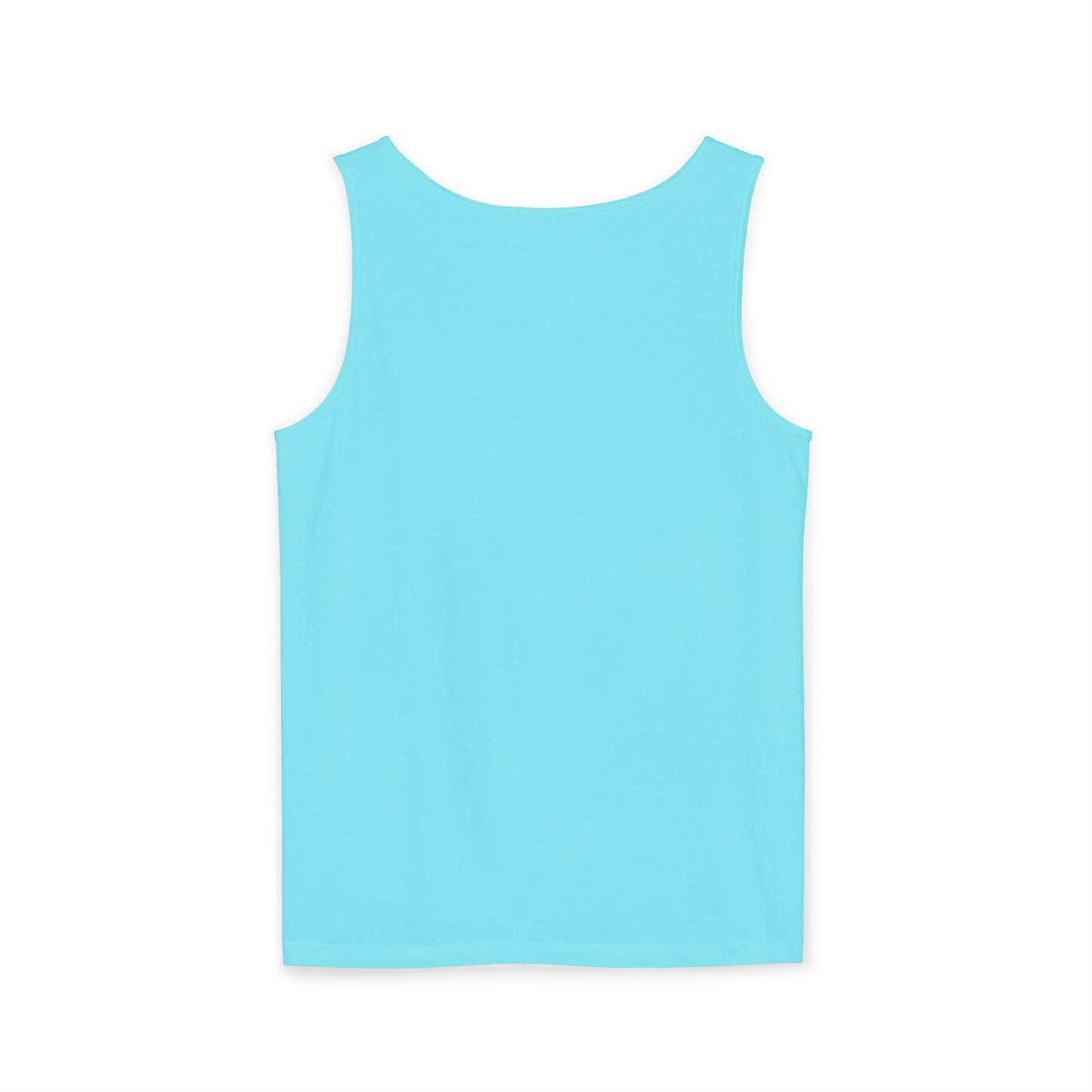 "Beach Please" Unisex Garment-Dyed Tank Top