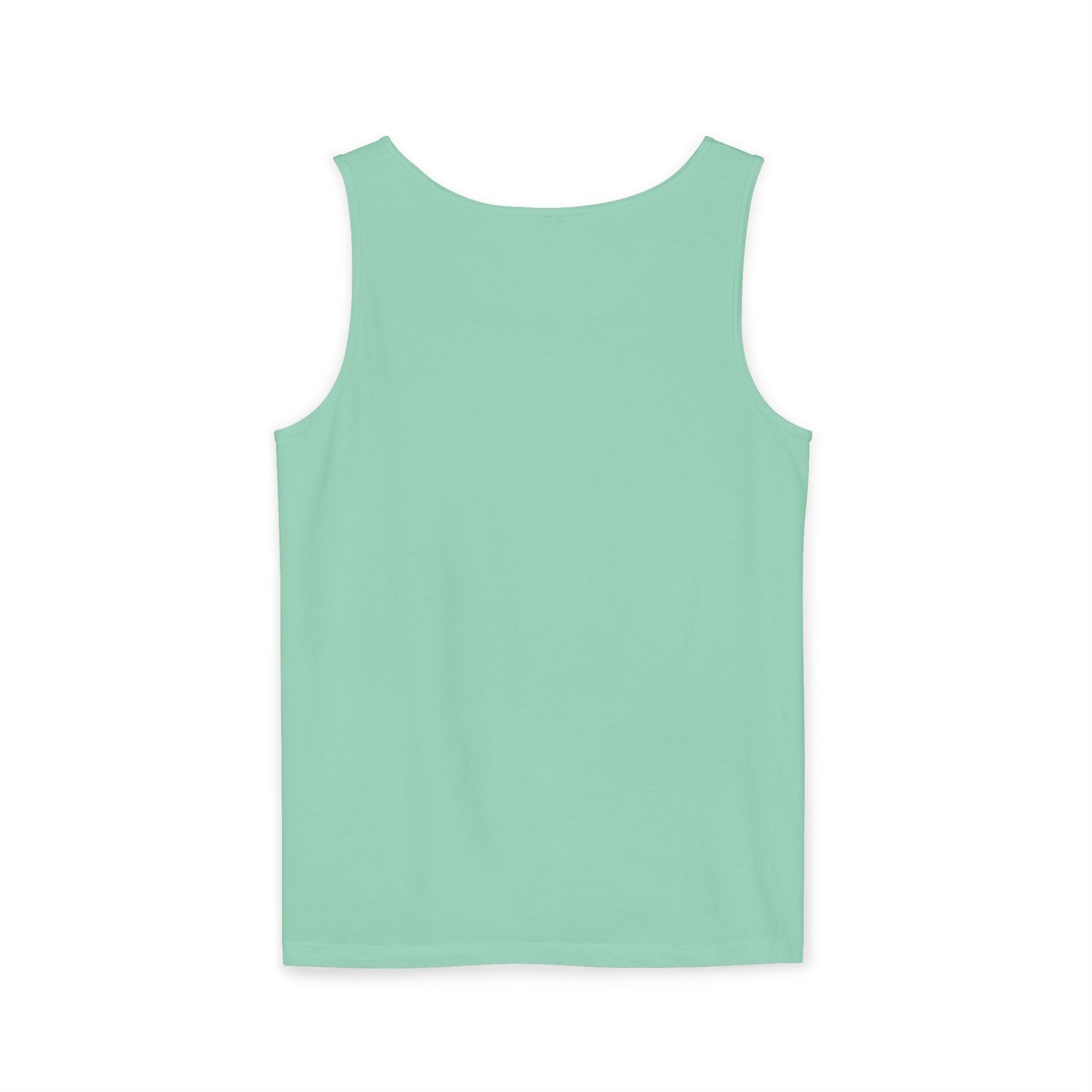 "Beach Please" Unisex Garment-Dyed Tank Top