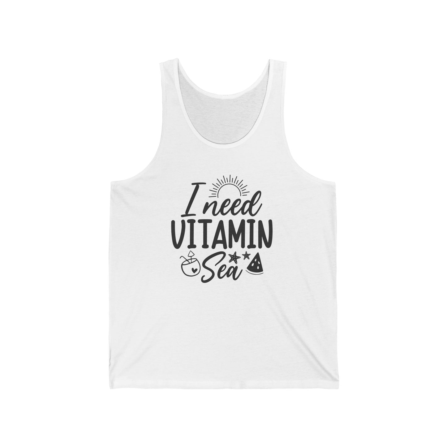 I Need Vitamin Sea Unisex Tank top