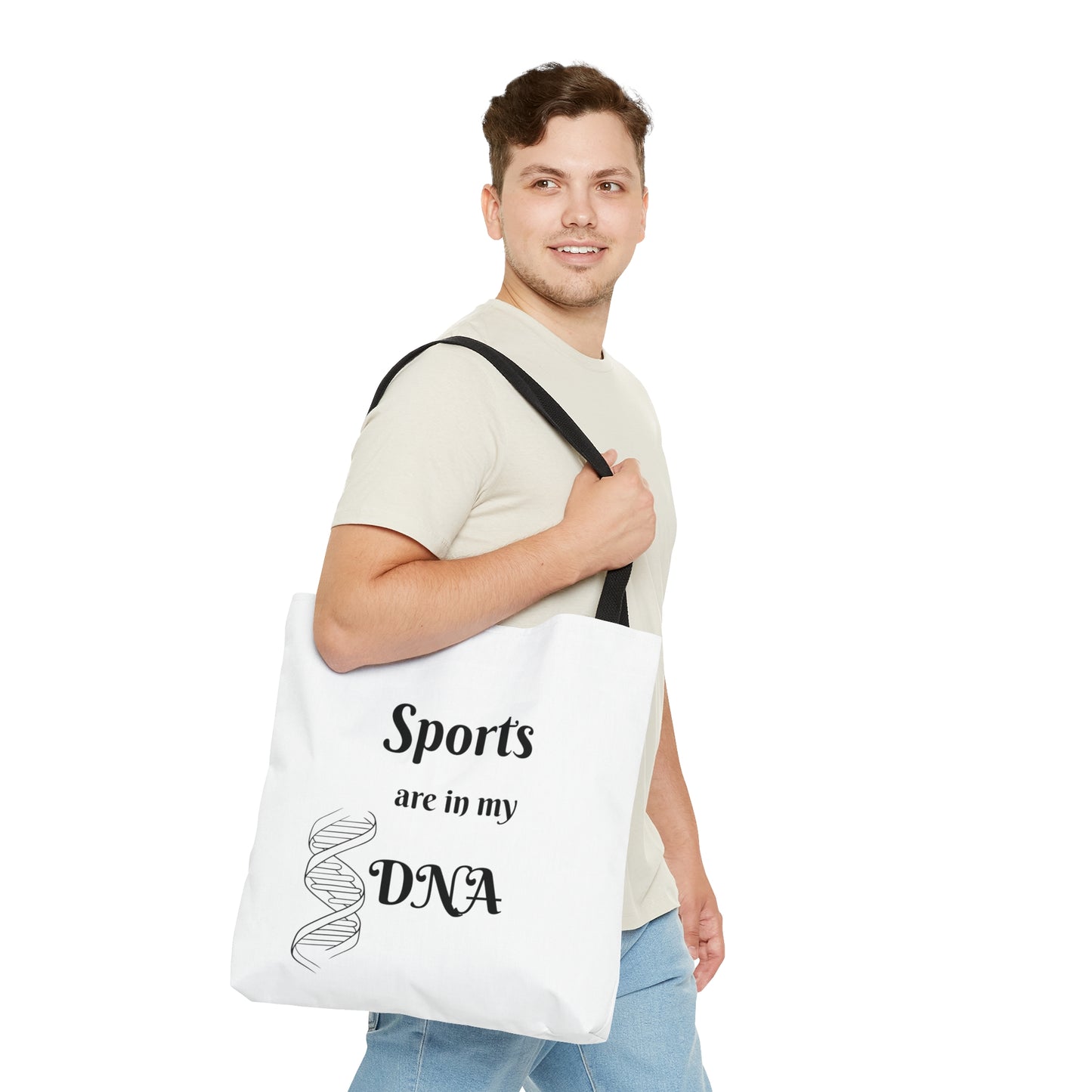 Sports are in My DNA  Tote