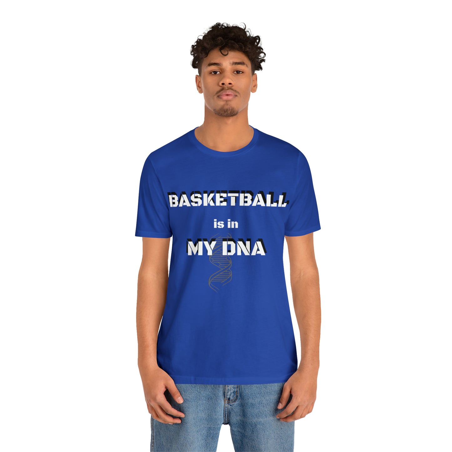 Basketball is in My DNA  Classic  Unisex Jersey Short Sleeve Tee