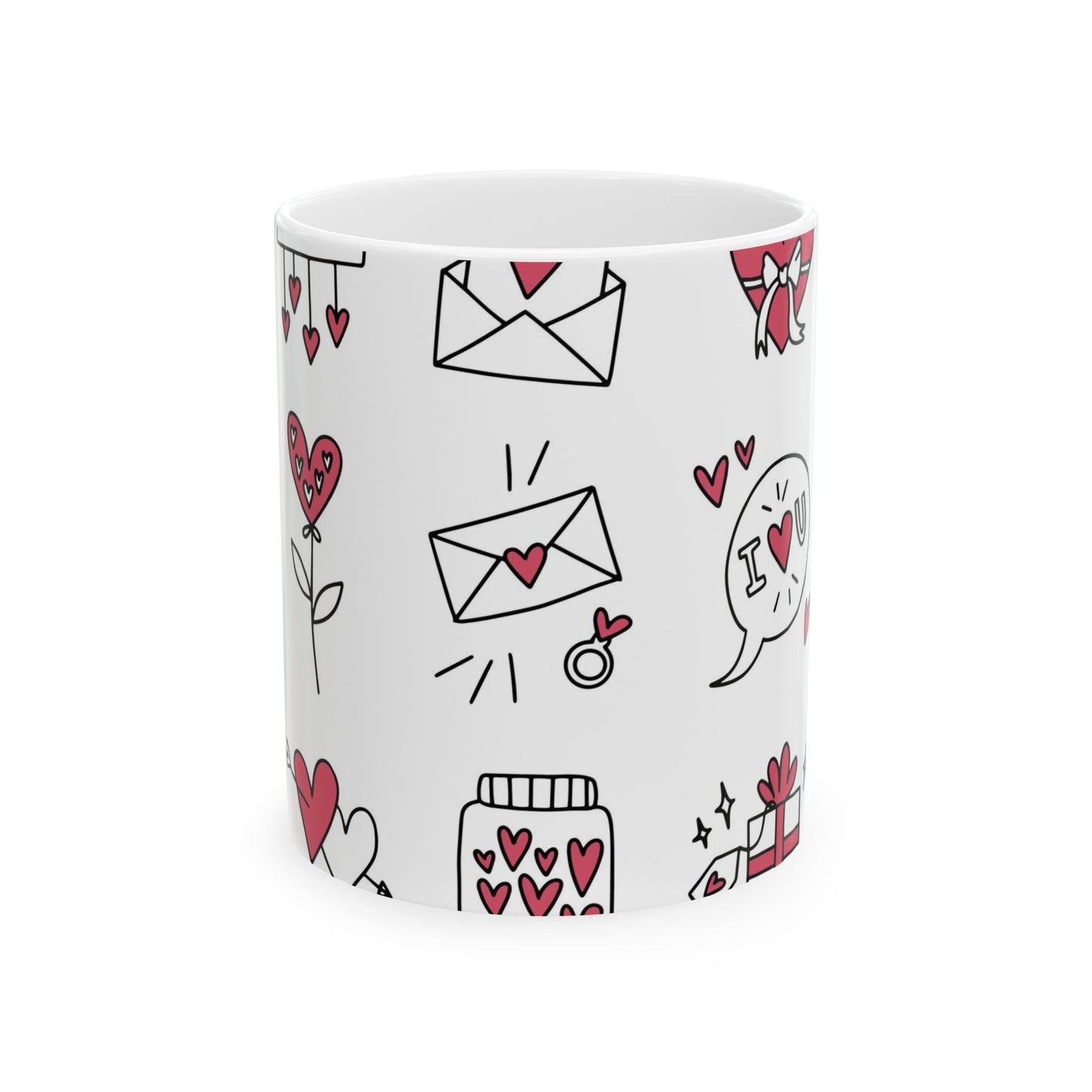 Love Icons  Ceramic Mug 11oz