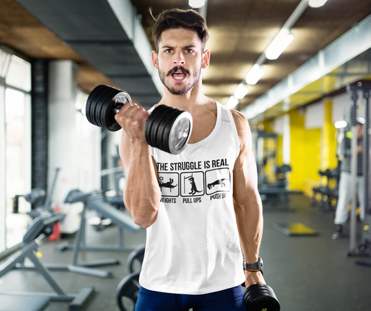 Gym Funny Motivational Unisex Jersey Tank