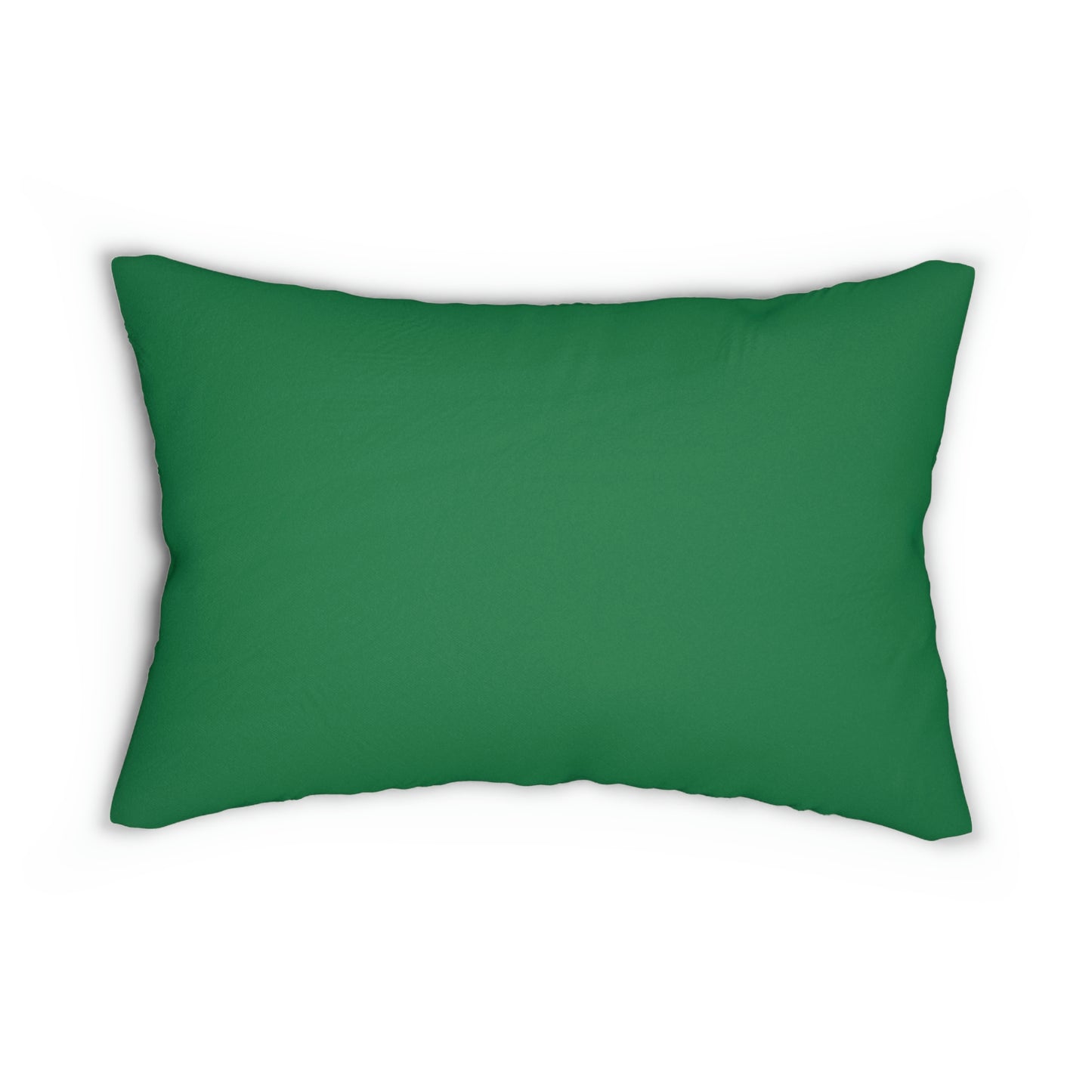 Just Breathe Green Lumbar Pillow